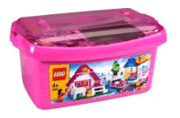 レゴ 基本セット『ピンクのコンテナデラックス』